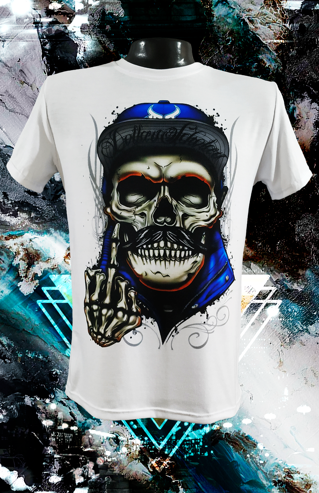 CALAVERA AZUL