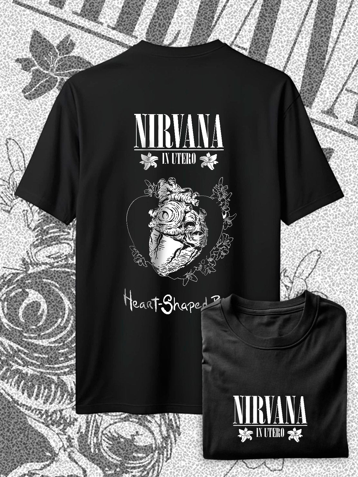 NIRVANA IN UTERO NEGRA SPC