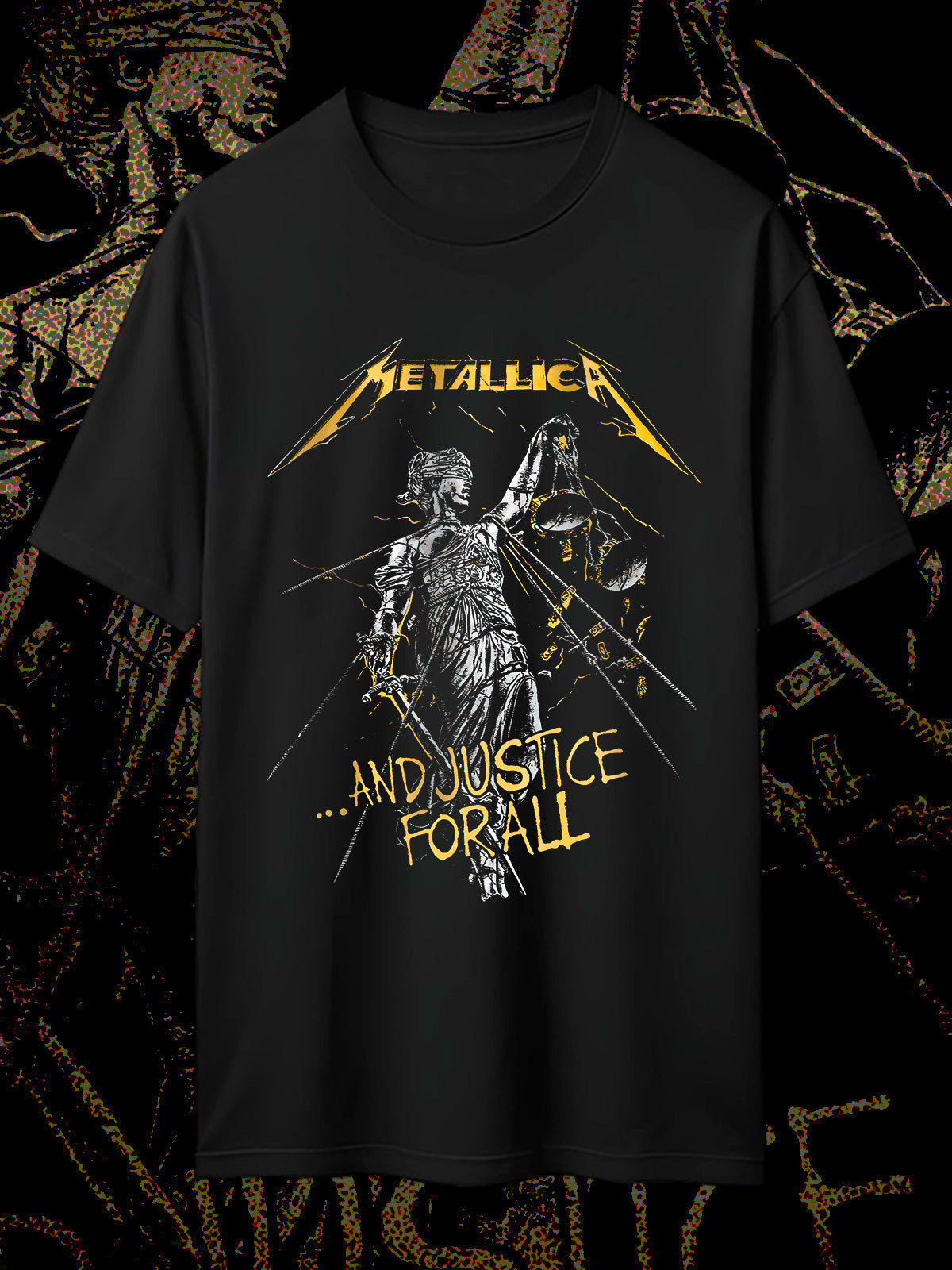 METALLICA AND JUSTICE FOR ALL