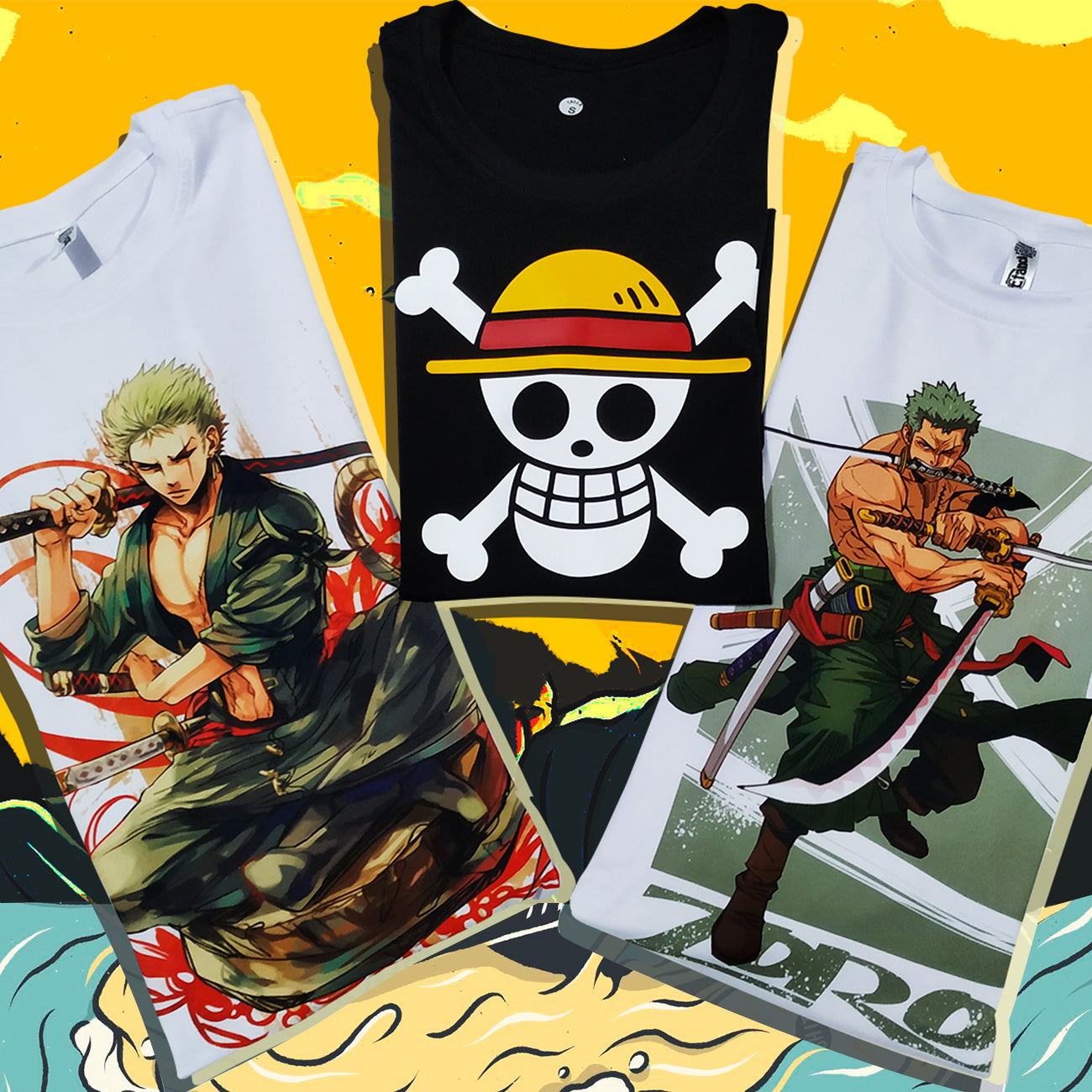 PIECE ZORO #1 #2 #3